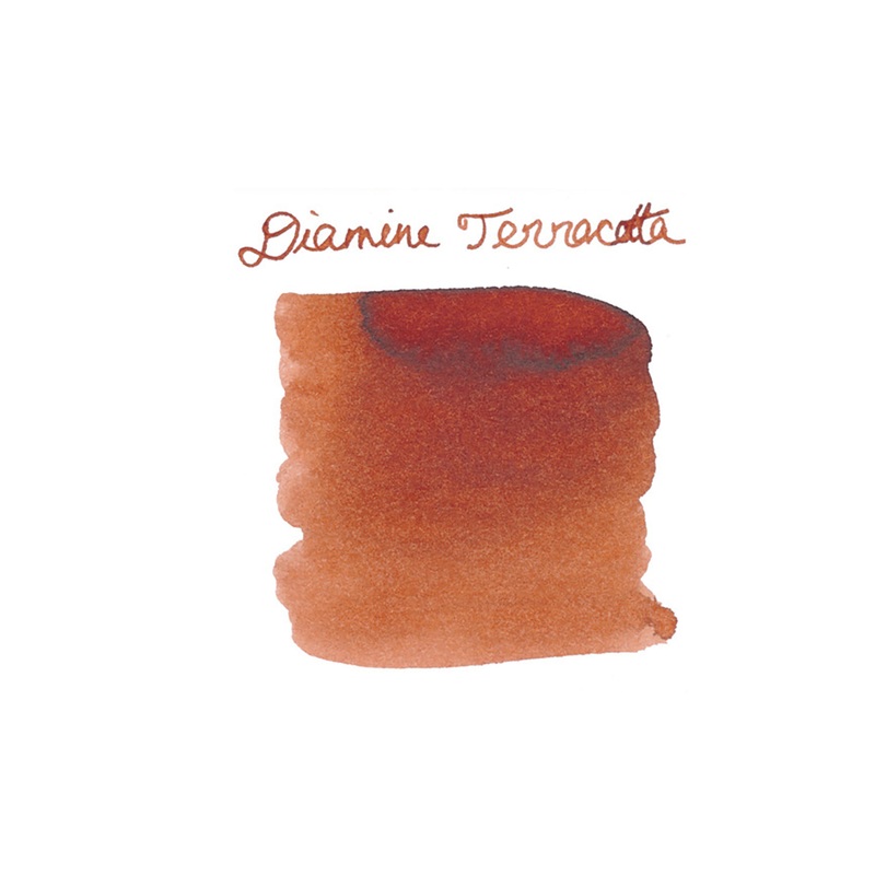 Diamine Terracotta – Ink Sample
