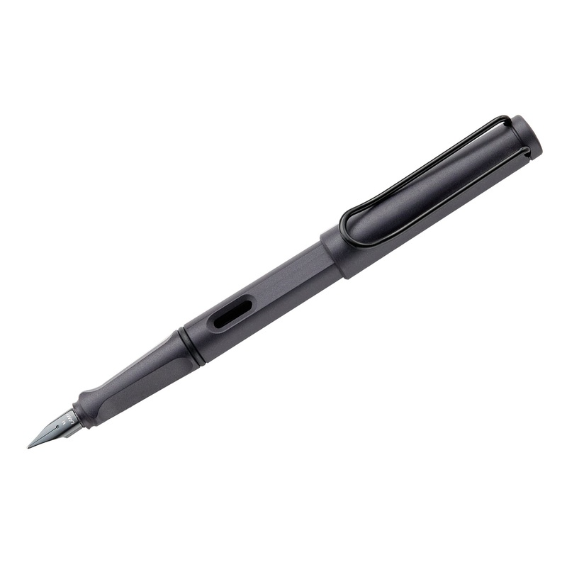 LAMY safari Fountain Pen – steel black Extra-Fine