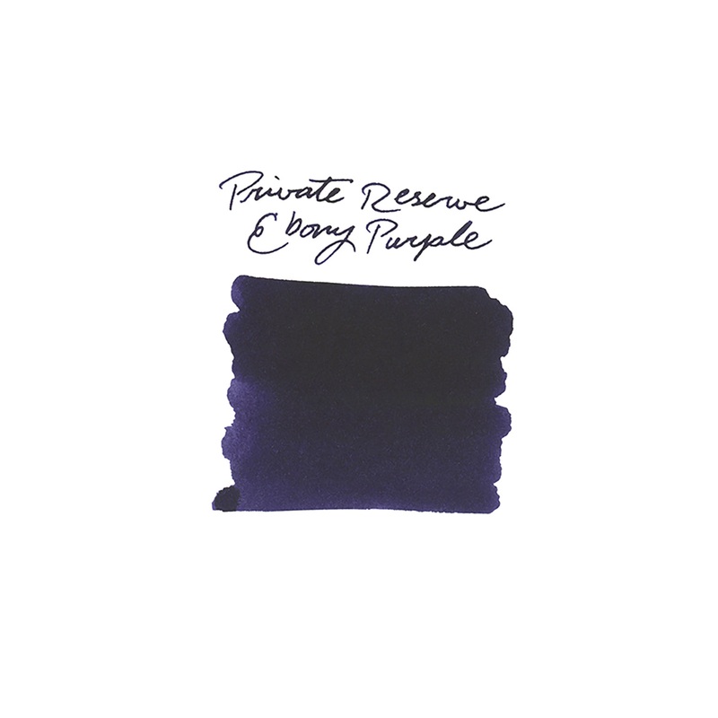 Private Reserve Ebony Purple – Ink Sample