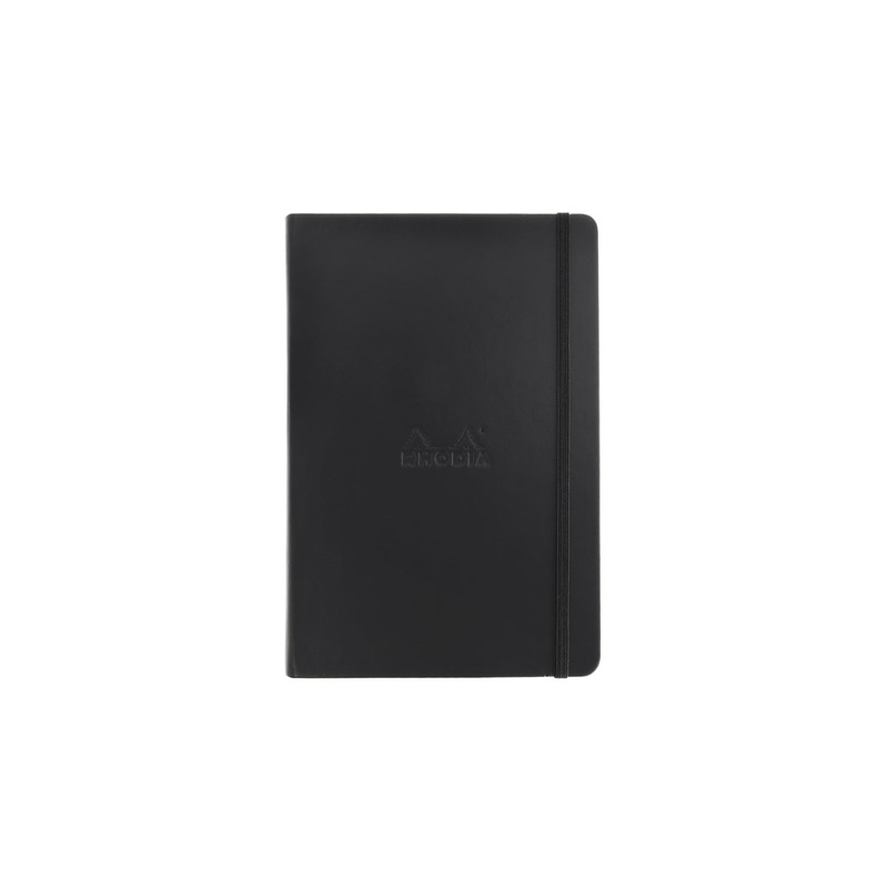 Rhodia A5 Webnotebook – Black, Lined