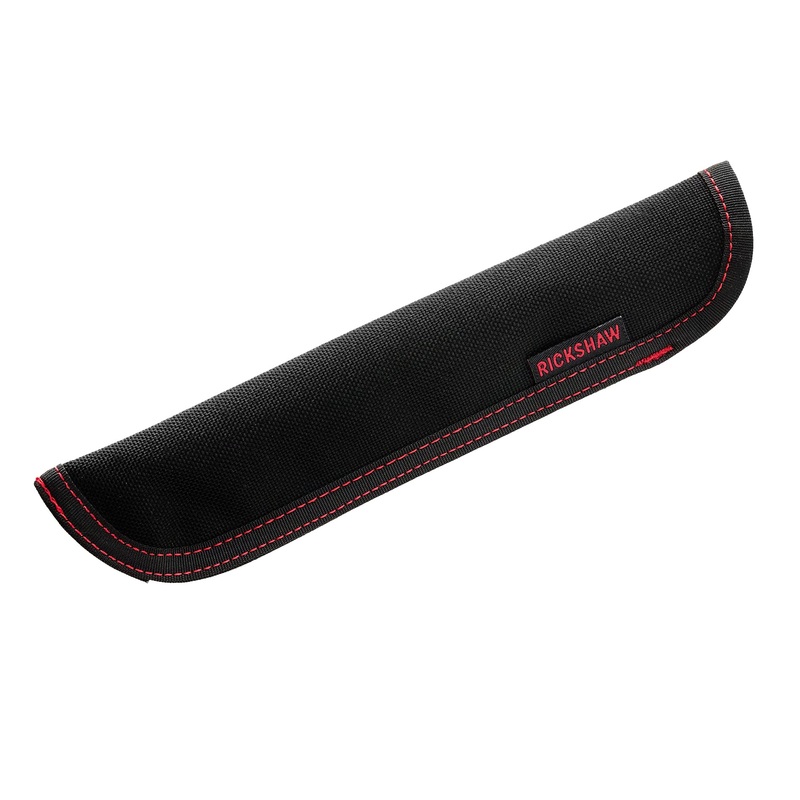 Rickshaw Bagworks 1 Pen Sleeve 3XLF – Black/Red