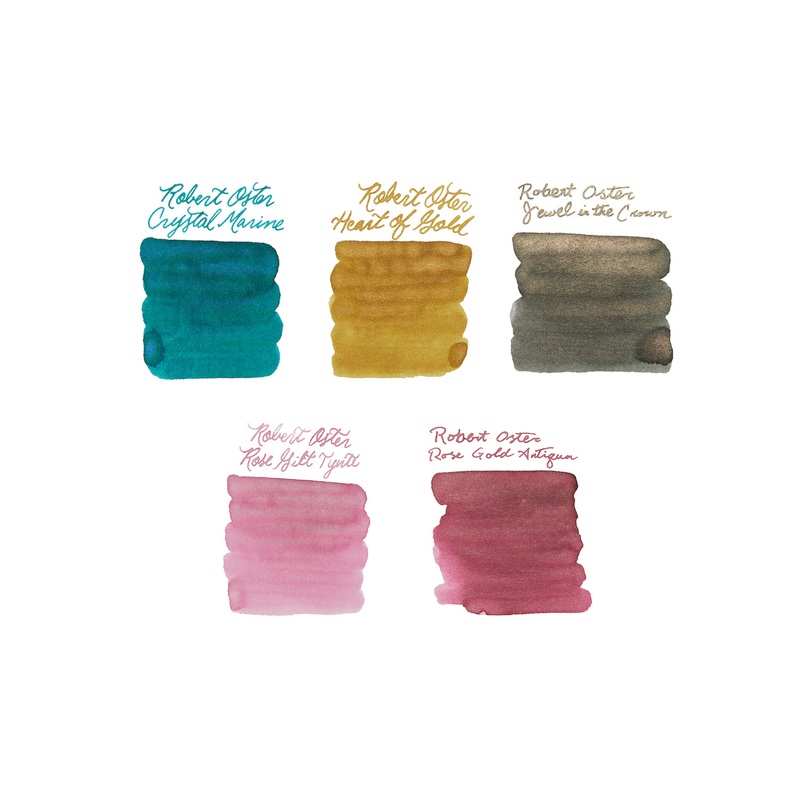 Robert Oster Shake ‘N’ Shimmy Ink Sample Set