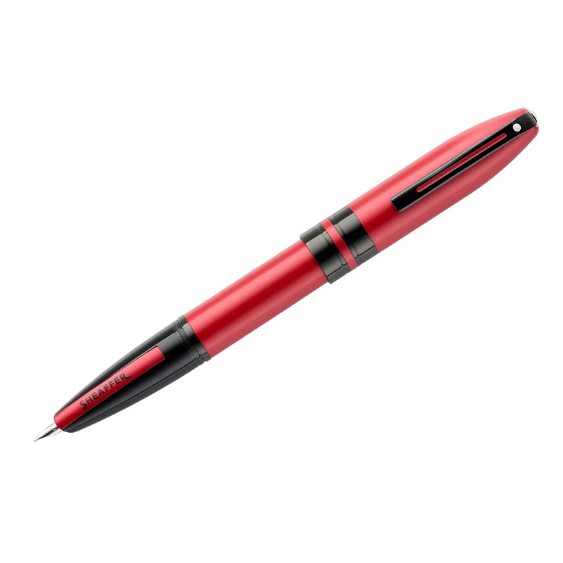 Sheaffer Icon Fountain Pen – Red/Black Fine