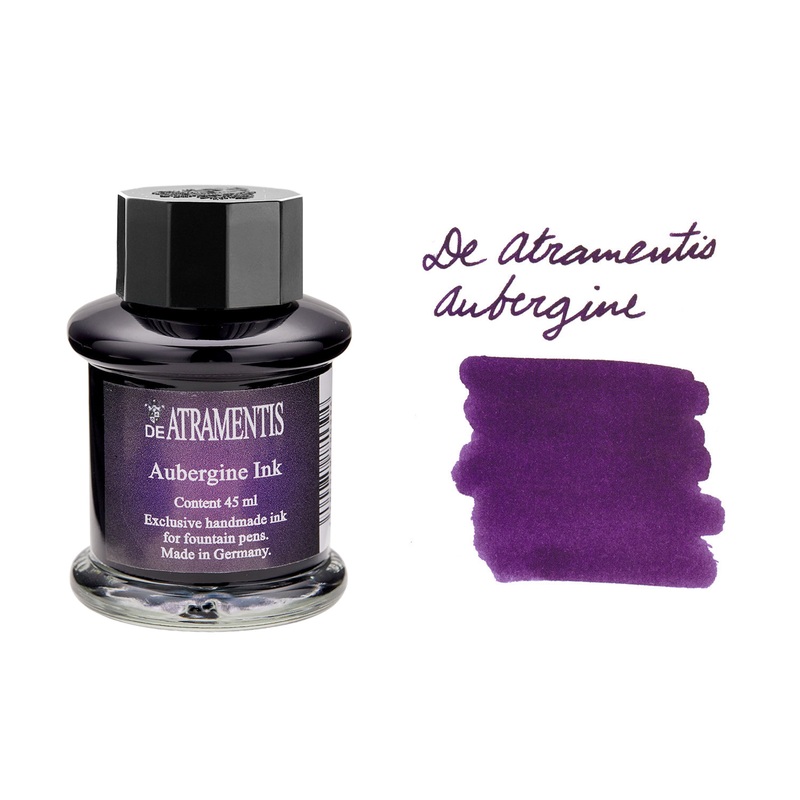 De Atramentis Aubergine – 45ml Bottled Ink