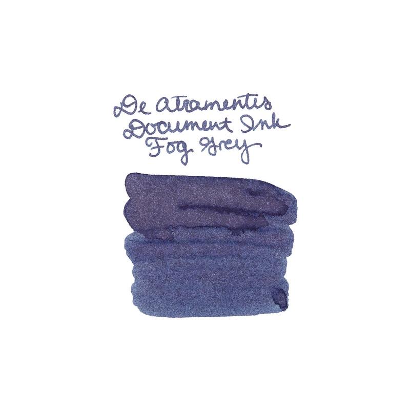 De Atramentis Document Ink Fog Grey – Ink Sample
