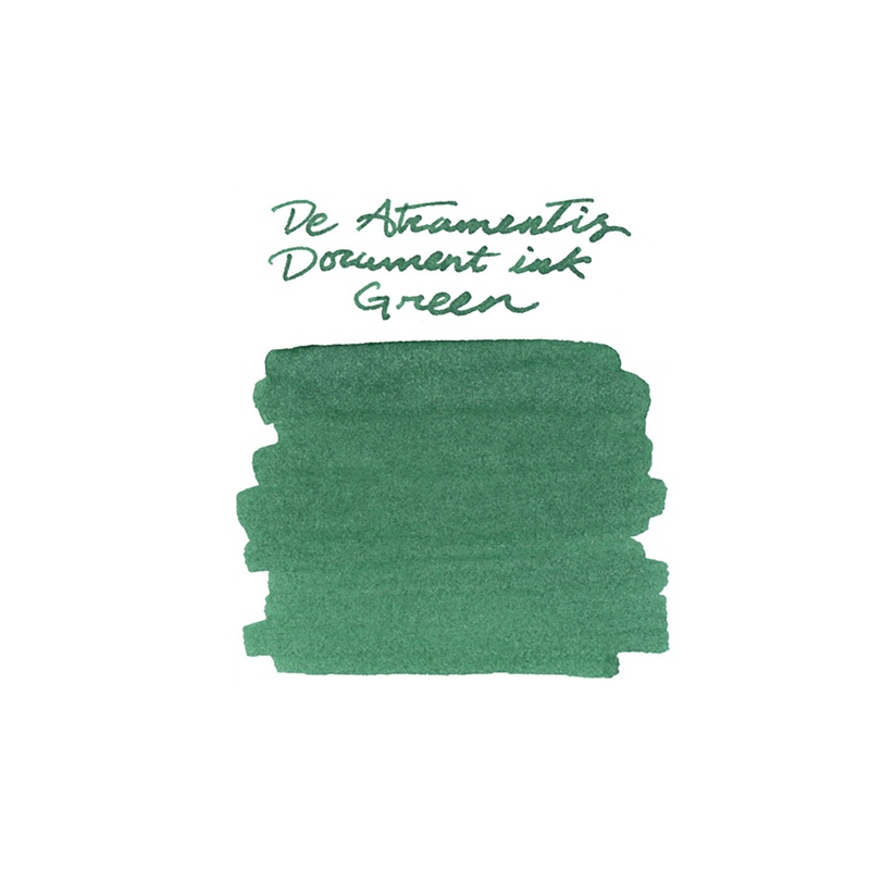 De Atramentis Document Ink Green – Ink Sample