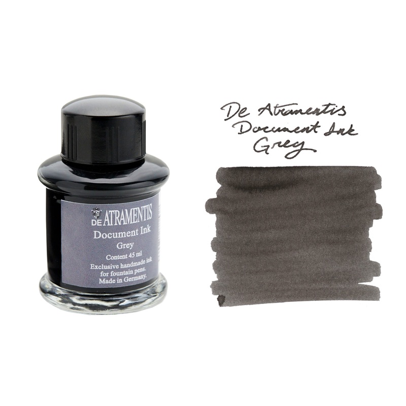 De Atramentis Document Ink Grey – 45ml Bottled Ink