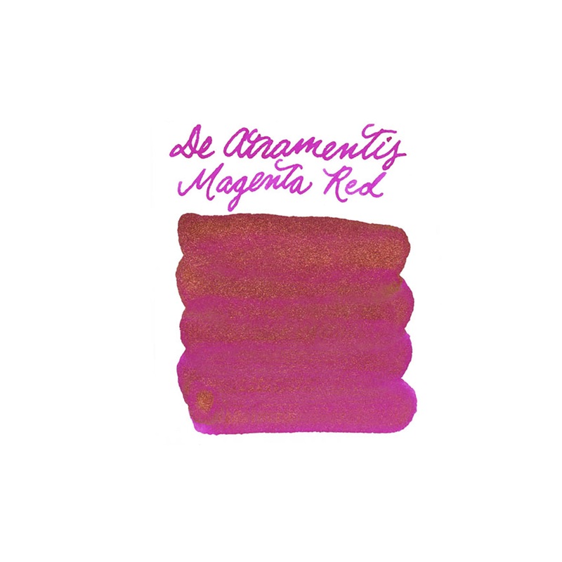 De Atramentis Pearlescent Magenta Red-Copper – Ink Sample