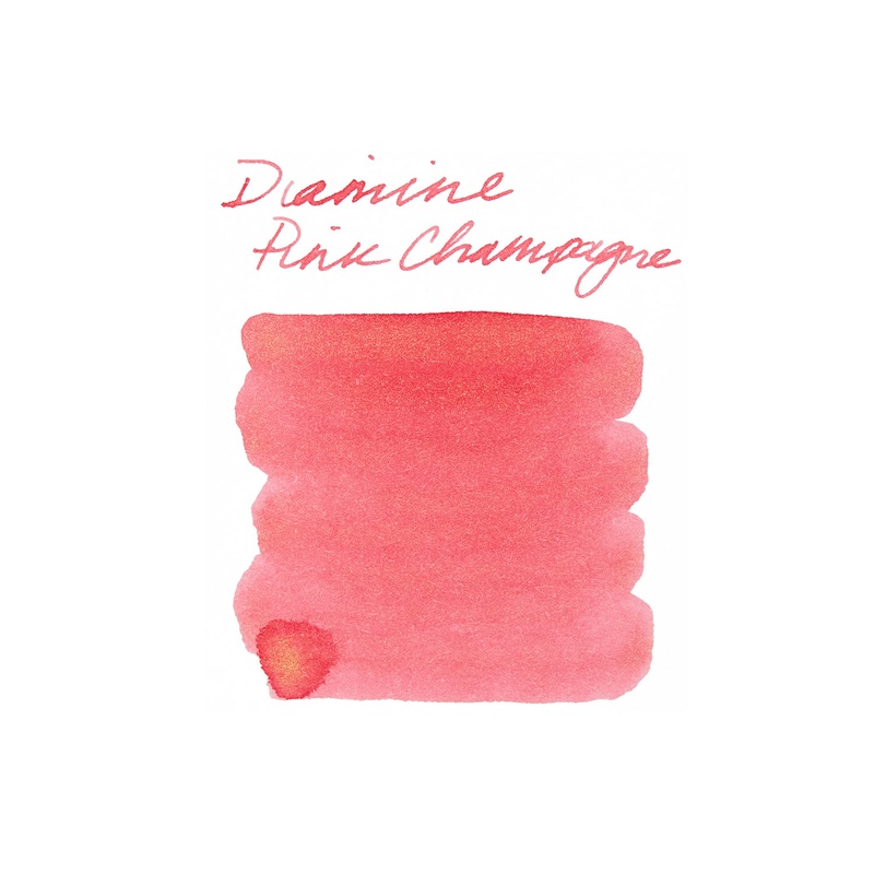 Diamine Pink Champagne – Ink Sample