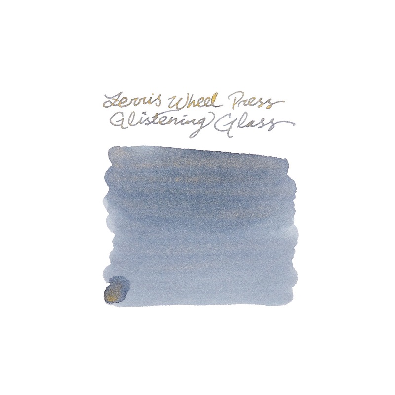 Ferris Wheel Press Glistening Glass – Ink Sample