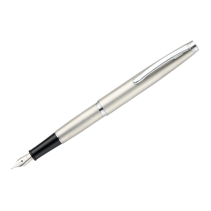 Monteverde Dakota Fountain Pen – Stainless Steel Extra-Fine