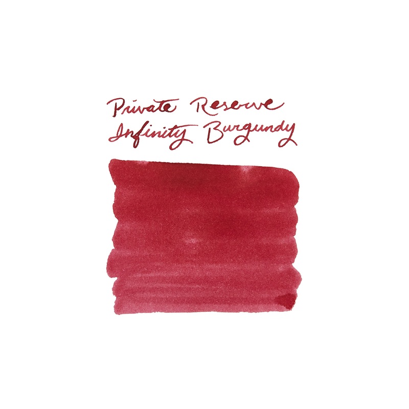 Private Reserve Infinity Burgundy – Ink Sample