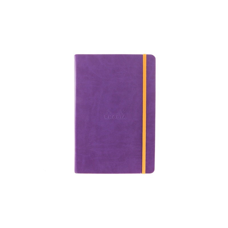 Rhodia Rhodiarama A5 Webnotebook – Purple, Lined