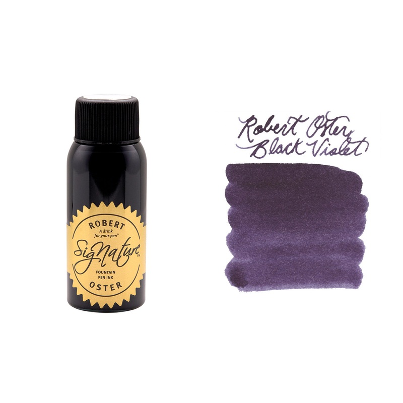 Robert Oster Black Violet – 50ml Bottled Ink
