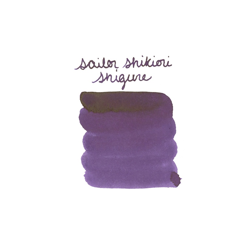Sailor Shikiori Shigure – Ink Sample