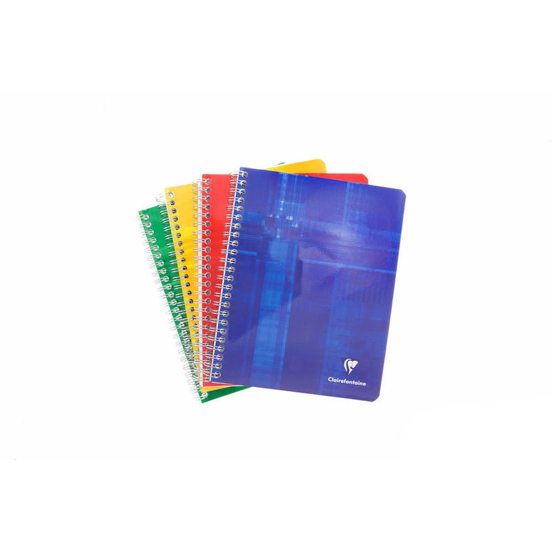 Clairefontaine Classic Wirebound A5+ Notebook – French-Ruled