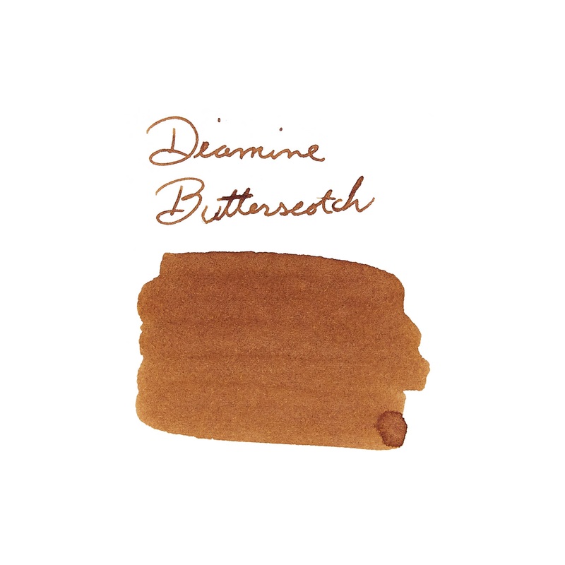 Diamine Forever Butterscotch – Ink Sample