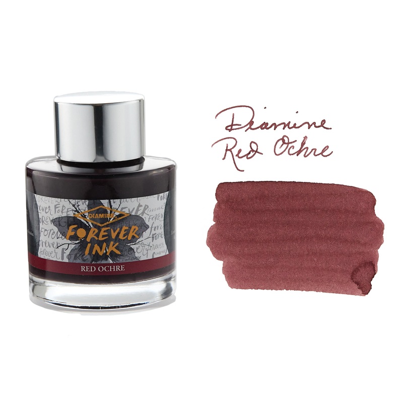 Diamine Forever Red Ochre – 50ml Bottled Ink