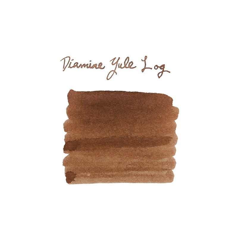 Diamine Yule Log – Ink Sample