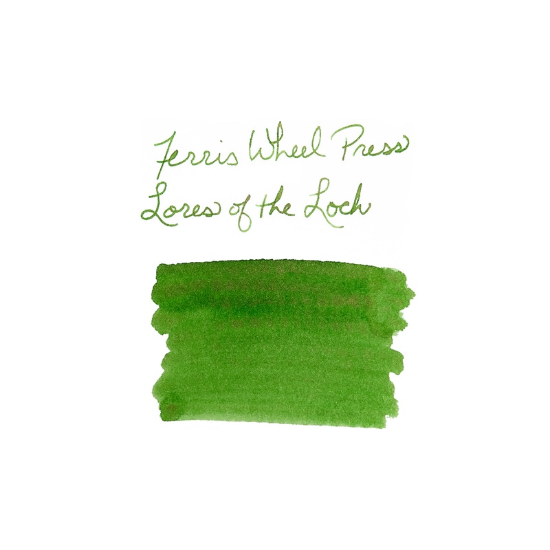 Ferris Wheel Press Lores of the Loch – Ink Sample