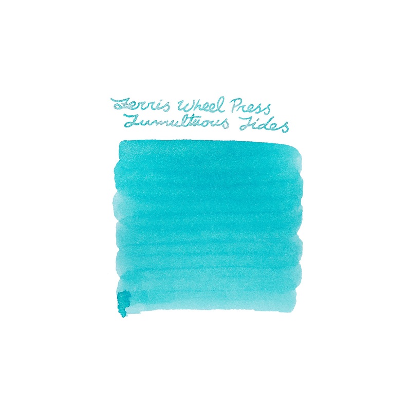 Ferris Wheel Press Tumultuous Tides – Ink Sample
