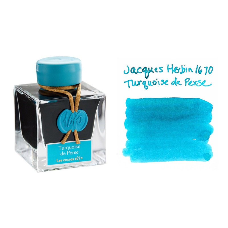 Jacques Herbin 1670 Turquoise de Perse – 50ml Bottled Ink