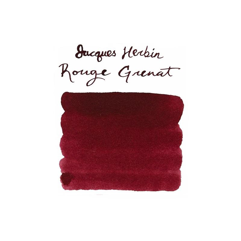 Jacques Herbin Rouge Grenat – Ink Sample