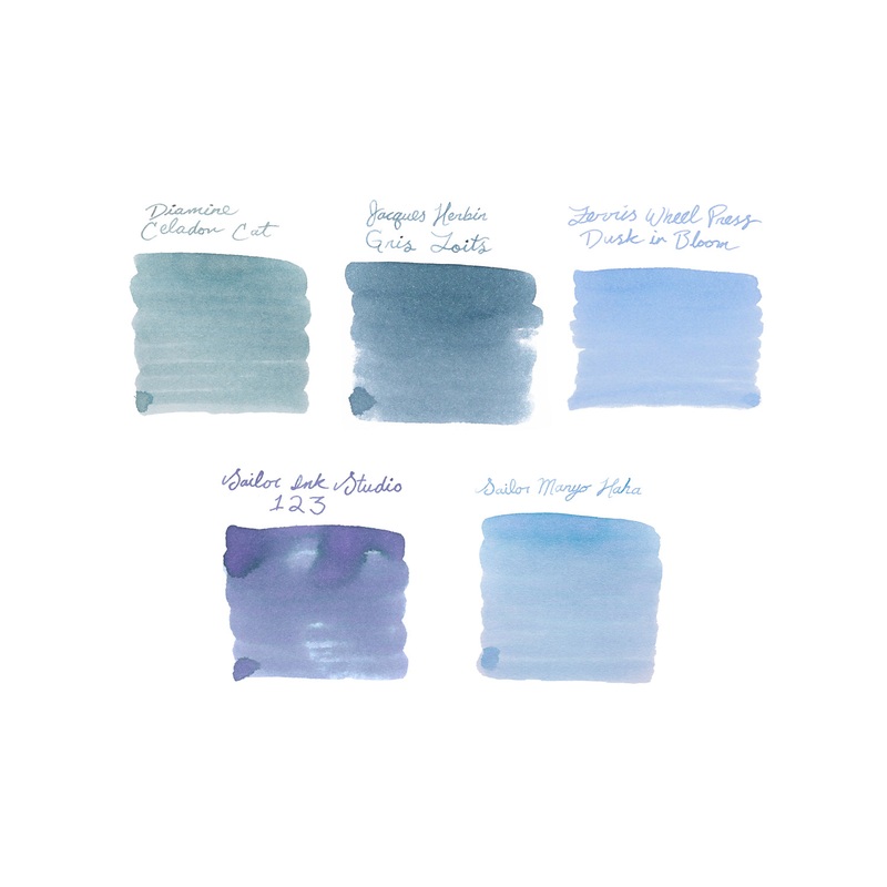 Light Blue/Grey Ink Sample Set