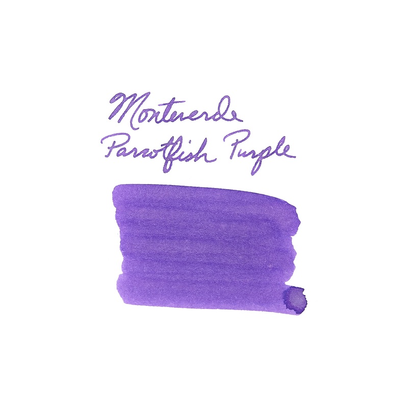 Monteverde Parrotfish Purple – Ink Sample