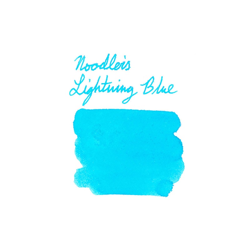 Noodler’s Lightning Blue – Ink Sample