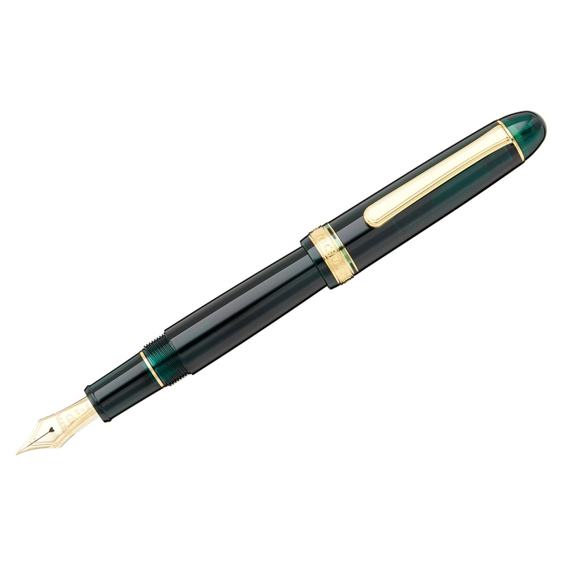 Platinum #3776 Century Fountain Pen – Laurel Green/Gold Fine