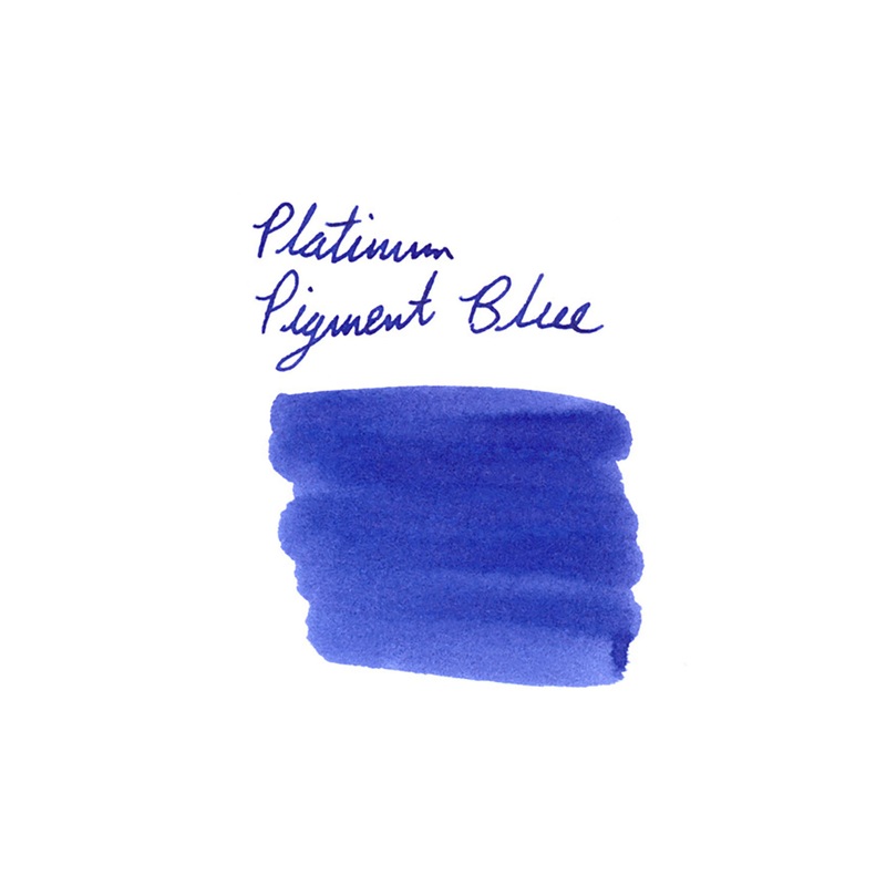 Platinum Pigmented Blue – Ink Sample
