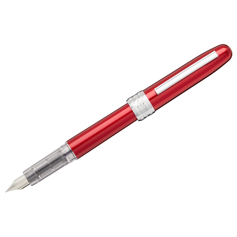 Platinum Plaisir Fountain Pen – Red Fine