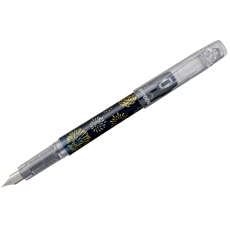 Platinum Preppy Wa Modern Maki-e Fountain Pen – Hanabi  (Limited Edition) Fine
