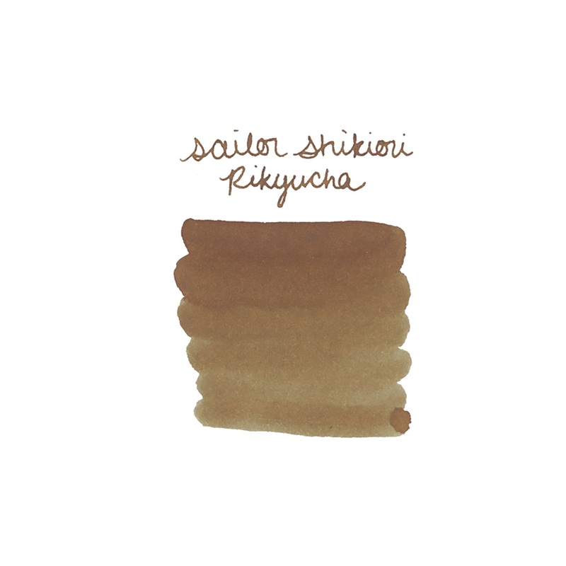 Sailor Shikiori Rikyucha – Ink Sample