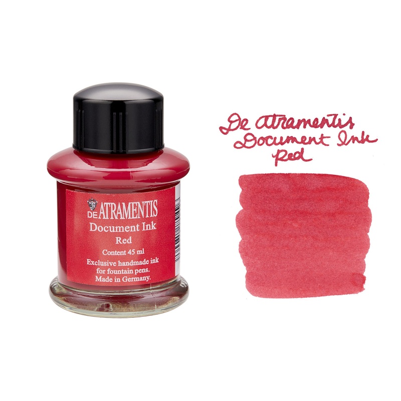 De Atramentis Document Ink Red – 45ml Bottled Ink
