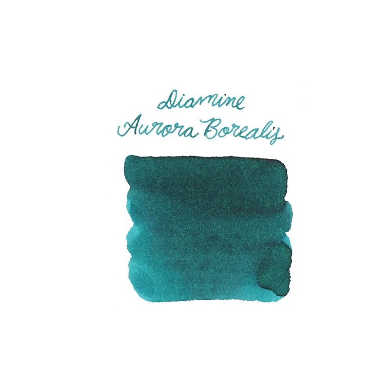 Diamine Aurora Borealis – Ink Sample