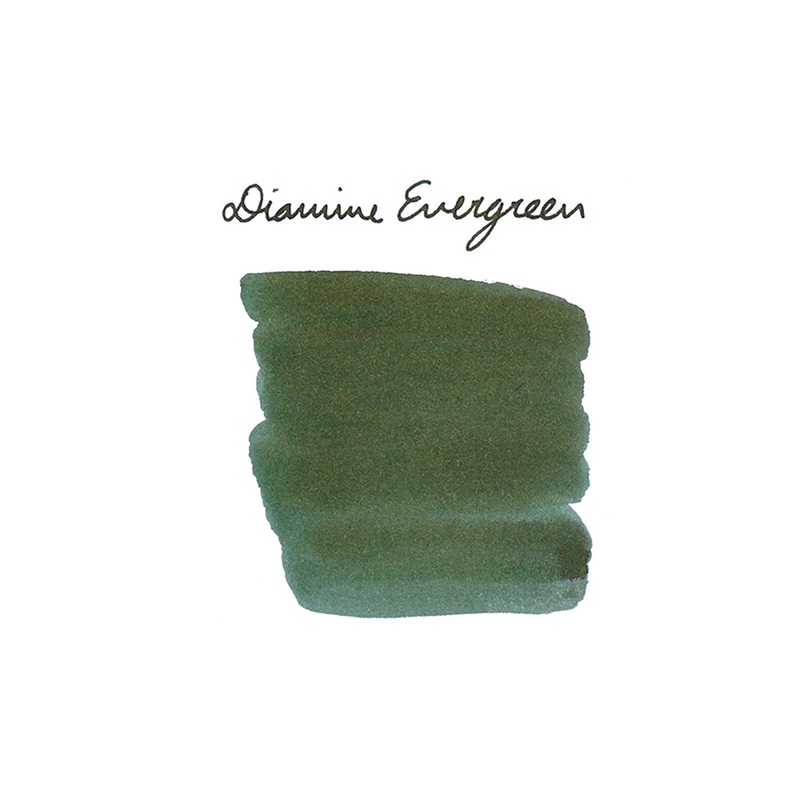 Diamine Evergreen – Ink Sample