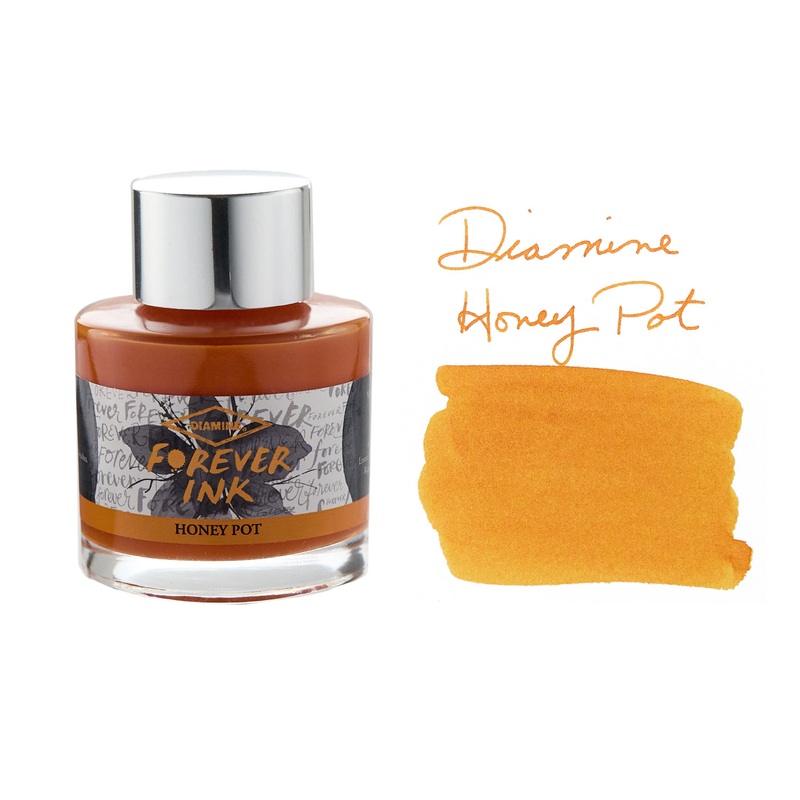 Diamine Forever Honey Pot – 50ml Bottled Ink
