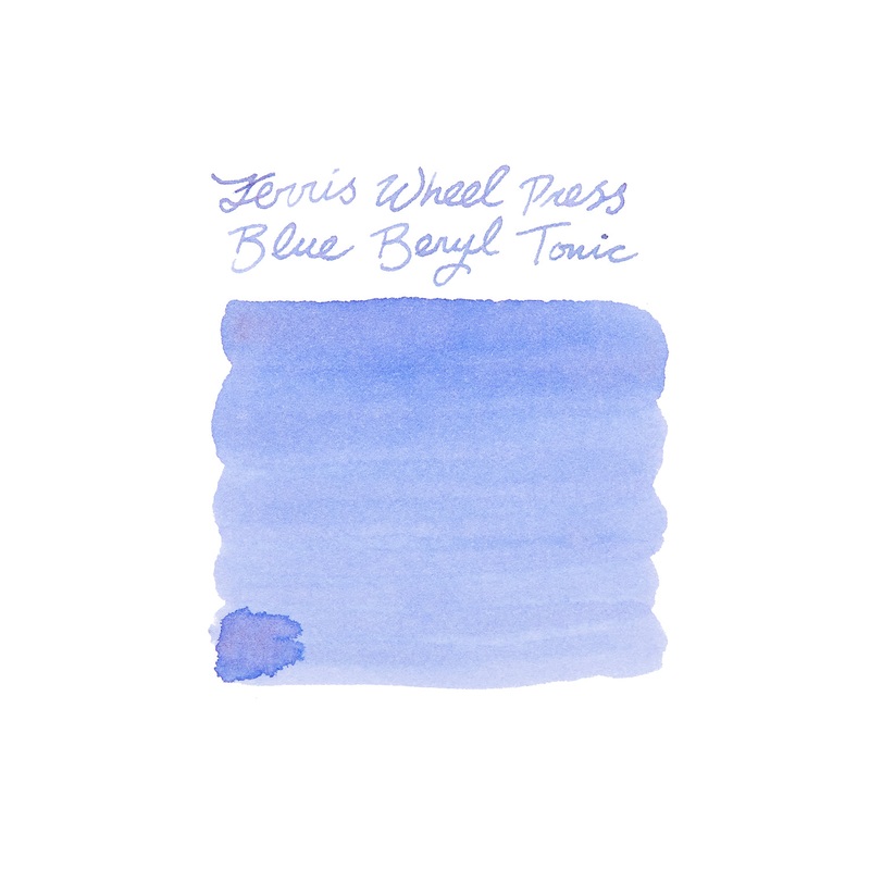 Ferris Wheel Press Blue Beryl Tonic – Ink Sample