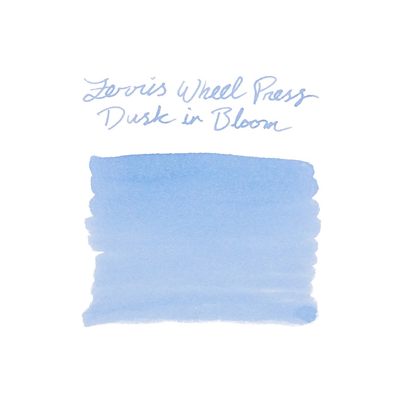 Ferris Wheel Press Dusk in Bloom – Ink Sample