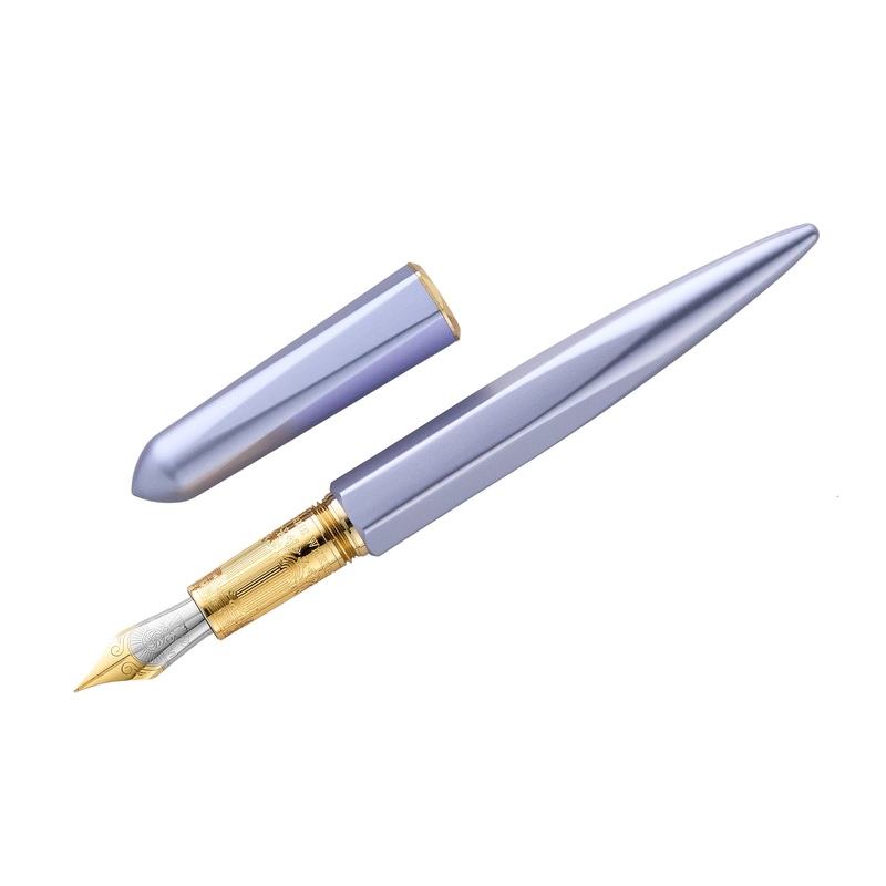 Ferris Wheel Press The Marquise Fountain Pen – Pearl Drop Blue Fine