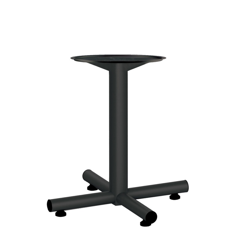 OS Standard Cross Table Base 24″ – Fits up to 36″ Tops Black