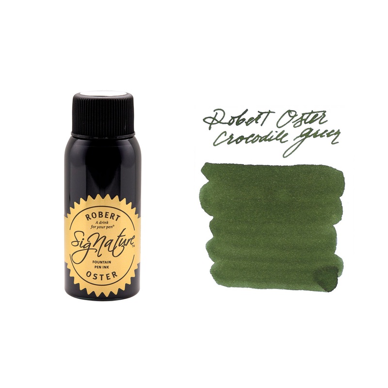 Robert Oster Crocodile Green – 50ml Bottled Ink