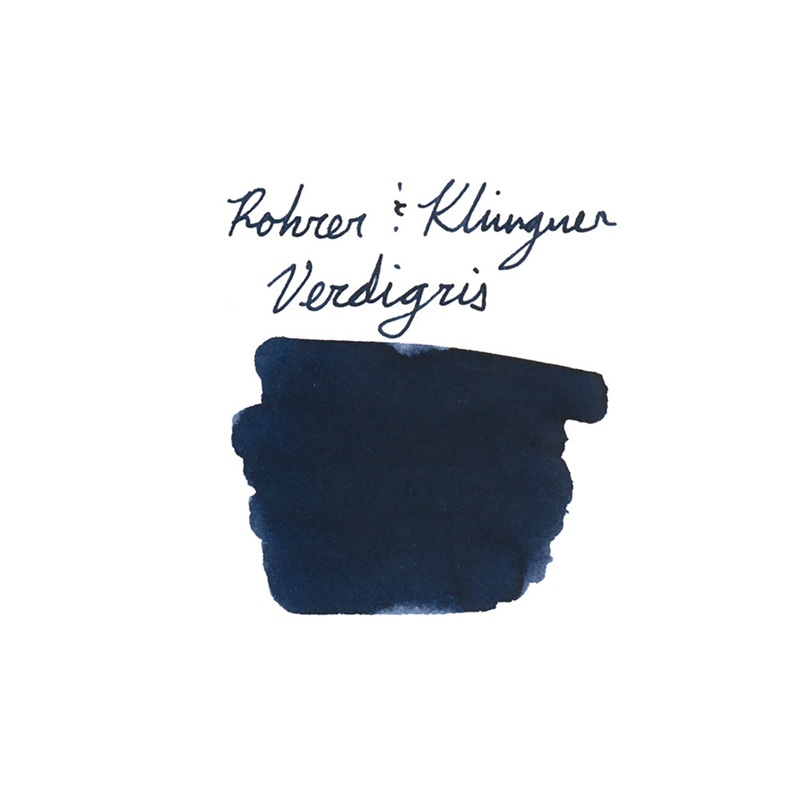 Rohrer & Klingner Verdigris – Ink Sample