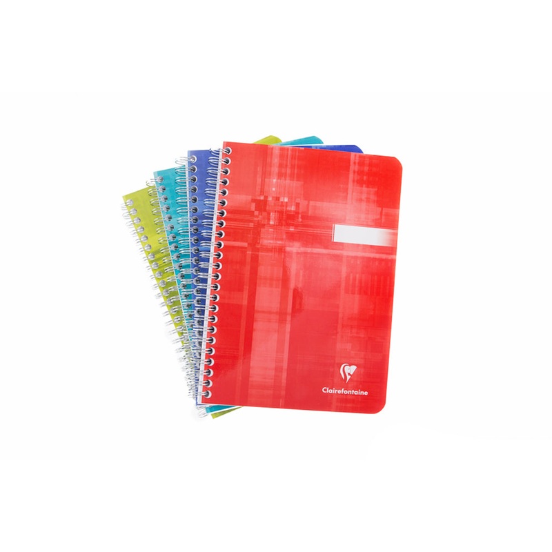 Clairefontaine Classic Wirebound A5 Notebook – Lined