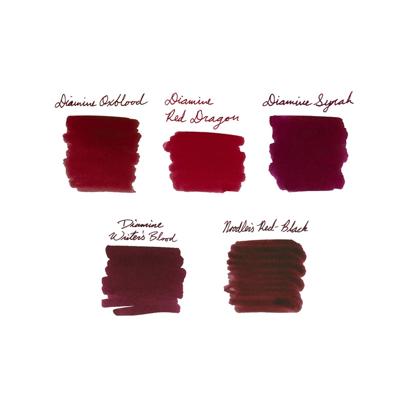 Dark Reds & Burgundy Ink Sample Set