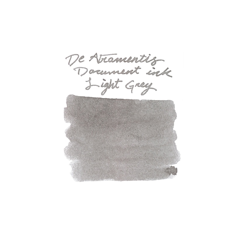 De Atramentis Document Ink Light Grey – Ink Sample