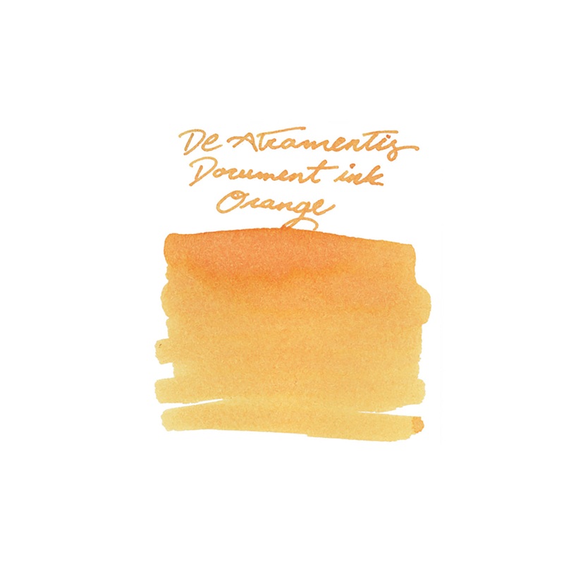 De Atramentis Document Ink Orange – Ink Sample