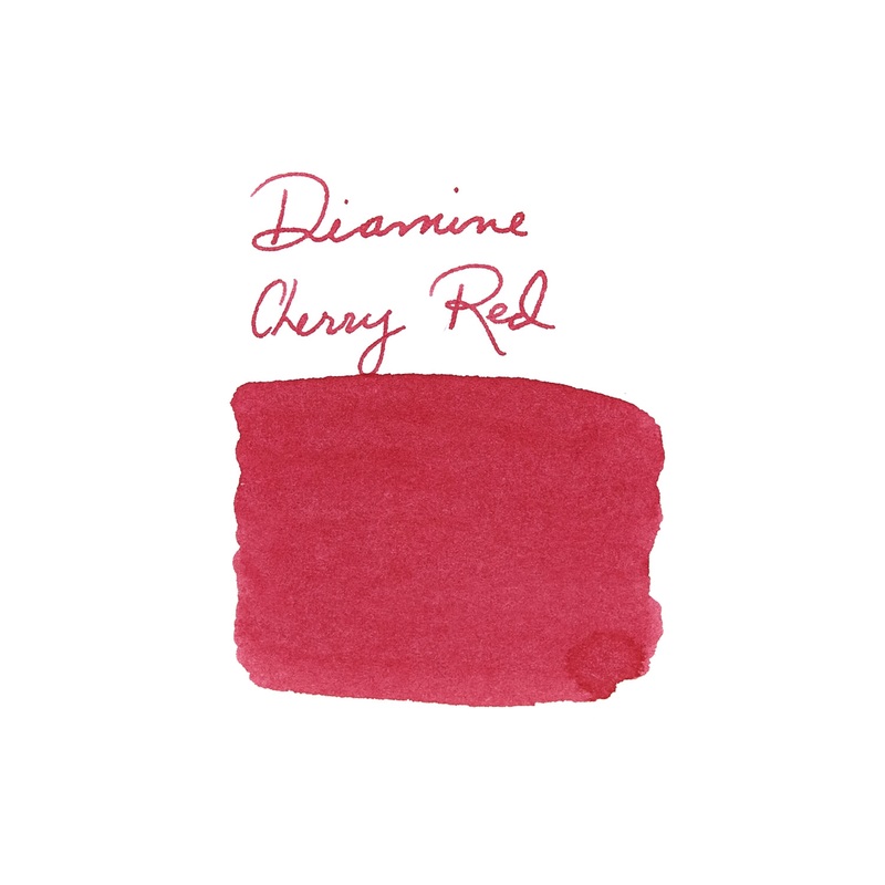 Diamine Forever Cherry Red – Ink Sample